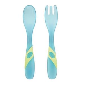 قاشق و چنگال نیپ مدل ارگونومیک Nip Spoon and Fork Ergonomic