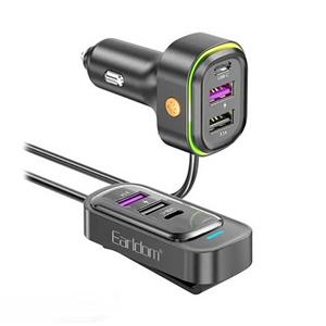 شارژر فندکی 65 وات ارلدام مدل 6IN1 CAR CHARGER CC26