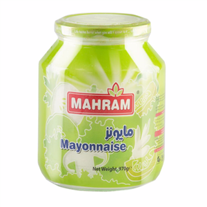 سس مایونز مهرام مقدار 970 گرم