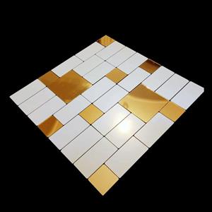 دیوارپوش  مدل بین کابینتی پلیمری آشپزخانه کد R261 بسته 10 عددی