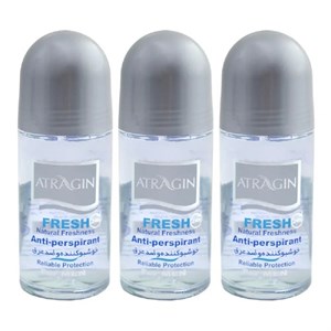 رول ضد تعریق مردانه عطرآگین مدل G1 حجم 50 میلی لیتر مجموعه 3 عددی