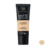 کرم پودر گلدن رز مدل   Matte Perfection شماره n1 حجم 35 میلی لیتر