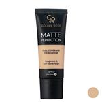 کرم پودر گلدن رز مدل   Matte Perfection شماره n4 حجم 35 میلی لیتر