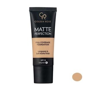 کرم پودر گلدن رز مدل  Matte Perfection شماره n6 حجم 35 میلی لیتر