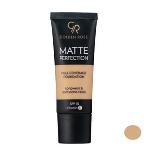 کرم پودر گلدن رز مدل Matte Perfection شماره n6 حجم 35 میلی لیتر 