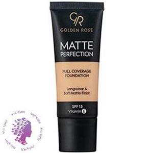 کرم پودر گلدن رز مدل  Matte Perfection شماره c5 حجم 35 میلی لیتر