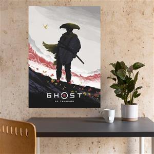 تابلو مدل گیمینگ گوست اف سوشیما ghost of tsushima کد 1264
