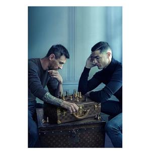 پوستر مدل کریستیانو رونالدو Cristiano Ronaldo و لیونل مسی Lionel Messi کد 838