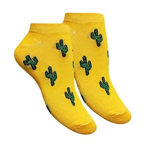 جوراب ساق کوتاه زنانه تن پوش هنگامه مدل کاکتوس کد YW11