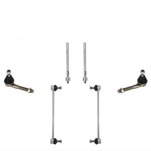 کیت جلوبندی شرکت تولیدی قطعات جلوبندی خودرو ایران لاهیجان کد 02 مناسب برای پژو 206 بسته 6 عددی