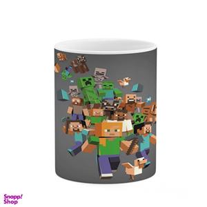 ماگ کاکتی طرح ماینکرافت minecraft مدل mgh41402