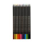 مداد رنگی 12 رنگ وک طرح سه گوش