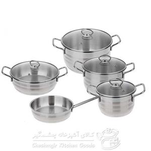 سرویس پخت و پز 9 پارچه دستی لوکس 