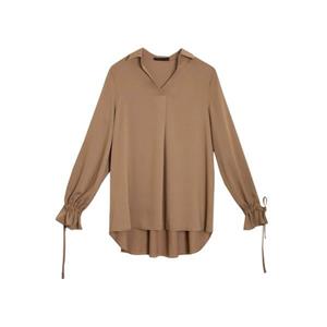 تونیک زنانه برنس مدل کاپری رنگ شتری