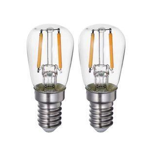 لامپ ال ای دی 12 وات ایکیا مدل LUNNOM-NEW LED  پایه E14 بسته 2 عددی