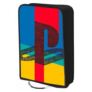 کاور محافظ پلی استیشن 5 اسلیم مدل PS5 logo Color