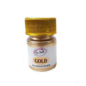 پودر طلایی تزیین کیک دکتر گوستو - 10 گرم