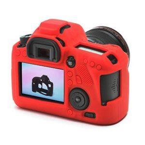 کاور سیلیکونی Canon 6D SiliconCover رنگ قرمز 