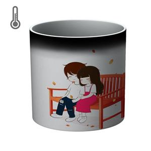 فنجان حرارتی طرح عاشقانه مدل Miscellaneous 0123 