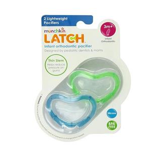 پستانک مانچکین مدل 3 Latch بسته 2 عددی Munchkin Pacifier Pack of 