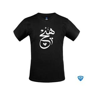 تی شرت آستین کوتاه مردانه تاپیک TISHIRT-NOTHING-BLACK