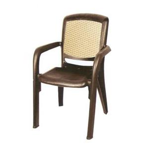 صندلی دسته ار دورنگ ناصر پلاستیک کد 887
