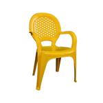 صندلی پلاستیکی دسته دار صبا پلاستیک مدل ARMCHAIR 135 شش عددی