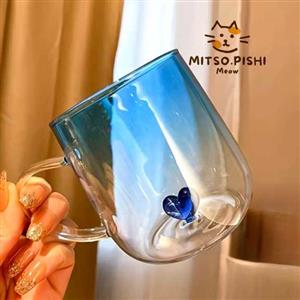 ماگ طرح قلب مجموعه 2 عددی