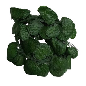 گل مصنوعی مدل ریسه برگ خطی مدل شمعدانی بسته 12 عددی