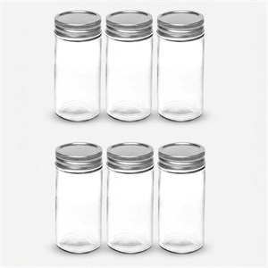 جا ادویه مدل یونیک استوانه ای کد S3-6 مجموعه 6 عددی