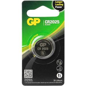 باتری سکه ای GP CR2025 DL2025 1PC|3V Lithium ا GP CR2025 DL2025 1PC|3V Lithium