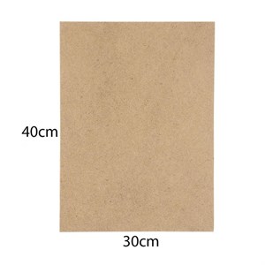 تخته چوب مدل ام دی اف 30x40 کد 3MDF بسته 3 عددی