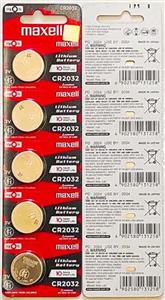 باتری سکه ای مکسل مدل CR2032 کد  2032 بسته سه عددی