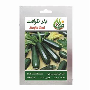 بذر کدو خورشتی سبز تیره ظرافت مدل BZ29654