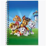 دفتر زبان 50 برگ خندالو مدل سه خط طرح سگ های نگهبان Paw Patrol کد 4724