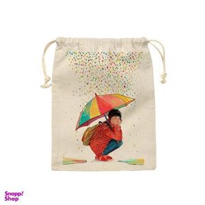 کیسه نان و سبزی ترمه طراحان ایده مدل باران رنگ کد cfp1312 - M