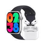 ساعت هوشمند ورنا مدل W45 Max with Airpod pro به همراه هندزفری بیسیم