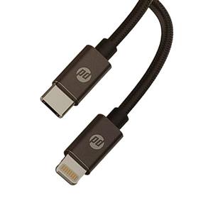 کابل تبدیل usb-c به لایتنینگ پودر مدل PD-24 طول 1.2 متر