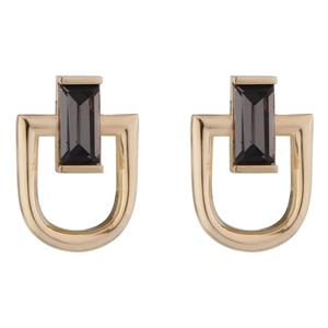 گوشواره طلا 18 عیار زنانه تاج مدل G370 -