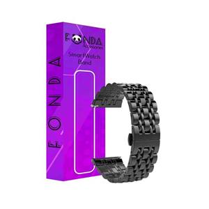 بند فوندا پلاس مدل 7bead_22 مناسب برای ساعت هوشمند هایلو LS10