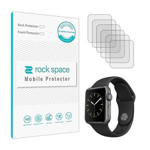 محافظ صفحه نمایش شفاف راک اسپیس مناسب برای ساعت هوشمند اپل واچ Series 123 42mm بسته 6 عددی