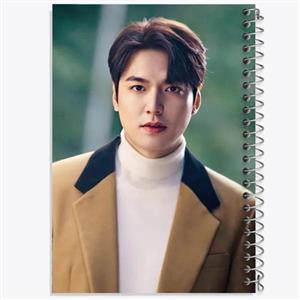 دفتر زبان 50 برگ خندالو مدل دو خط طرح لی مین هو Lee min ho کد 12383