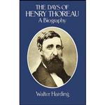 کتاب The Days of Henry Thoreau اثر Walter Harding انتشارات Dover Publications