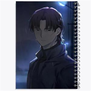 دفتر زبان 50 برگ خندالو مدل دو خط طرح ساکورا انیمه فیت استی نایت Fate Stay Night کد 22733
