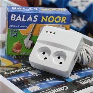 محافظ ولتاژ و چند راهی برق بالاس نور مدل WT-2