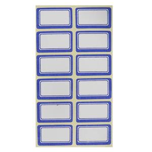 برچسب دور آبی 30*18 میلی متر بسته 1200 عددی 