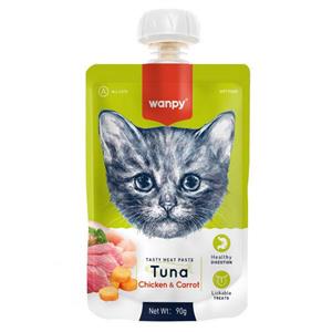 پودینگ گربه ونپی مدل Tuna and Carrot وزن 90 گرم 