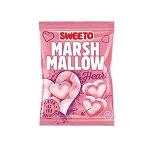 مارشمالو سویتو Sweeto Marshmallow Hearts با طرح قلب 140 گرم