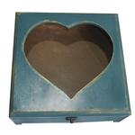 جعبه هدیه چوپی مدل قلب