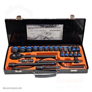 جعبه بکس 24 پارچه هندل دار مشکی کینگ ( آلمان خورده )